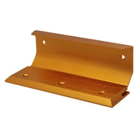 Home Security Door Lock Blemish Door Barricade Brace Garage Front Door Barricade Lock for Your Double Doors Standard Doors and French Doors - Gold