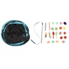 Cat Play Tunnel Toy Set Multipurpose Fun Interactive Bell Ball