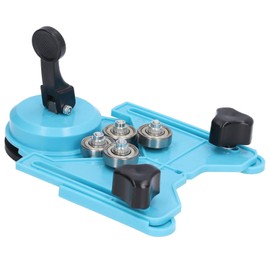 Drilling Locator, Adjustable Drill Bit Hole Saw Guide with Vacuum Base Sucker for Tile Glass Marble
