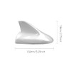 idain Auto Car Shark Fin Universal Roof Antenna Dummy Aerial