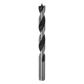 sourcing map Brad Point Drill Bits 11mm(28/64") Dia Straight Round Shank Drill Metric Brad Point 3.9" Drilling Depth Spiral Twist Drill Bits for Carpenter Woodworking Plastic Rubber