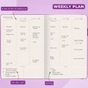 Skyline Hourly Weekly Planner – Undated Agenda & Daily Appointment