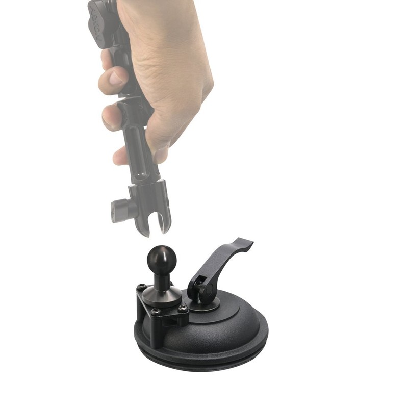 ARKON Heavy Duty Windshield Suction Base with Metal 20mm Ball