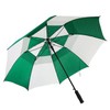 JP Lann 62" Double Canopy Golf Umbrellas (Forest Green &