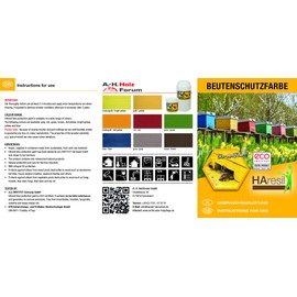 HAresil Bag Protection Colour Glaze Bag Protection Bee Bag Colour Eco Non-Toxic Yellow 0.5 kg