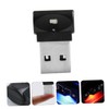 iplusmile Led USB Car Atmosphere Lamp Compact Decorative Light Easy