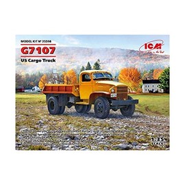 ICM 1/35 US Army G7107 Cargo Truck Plastic Model 35598