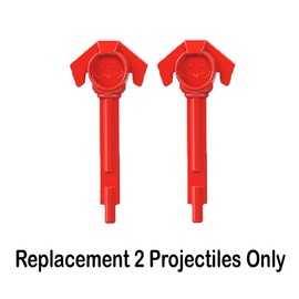 Imaginext Replacement Part for Fisher-Price Inspired by DC Super-Friends Bat-Tech Batcave GYV24 - Replacement 2 Red Projectiles