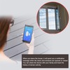 Door Window Sensor Zigbee Magnetic Detector Mobile Remote Control for