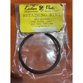 Eastern Motorcycle Parts 24779-55 LEFT BEARING MOTOR CASE RETAINING RING HARLEY BIG TWIN 1955-1968