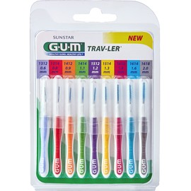 Gum Trav-ler Interdentalbürsten 9 Stück Mixpack