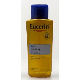 Eucerin 2 eucerin skin calming dry skin body wash moisturizing 8.4oz READ DESCRIPTION