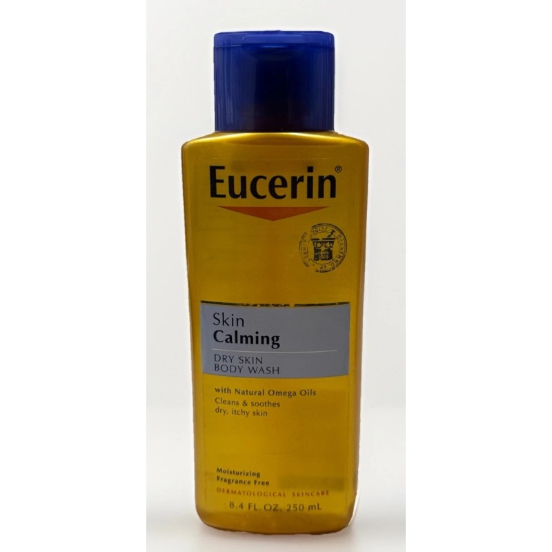 Eucerin 2 eucerin skin calming dry skin body wash moisturizing