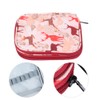 Knitting Storage Bag Portable Crochet Hook Needle Sewing Tool Case(Short