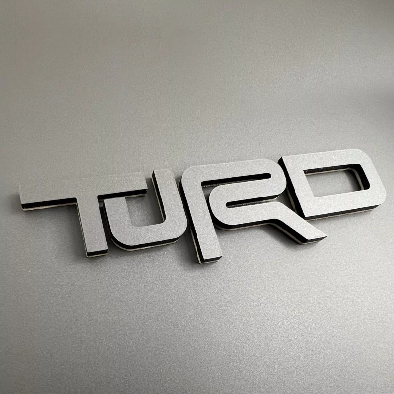 FMSgear One (1) TURD Emblem Badge Fits Toyota FJ Cruiser