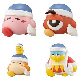 Kirby PUPUPU FRIENDS Figure Collection (Complete Set of 4 Types)