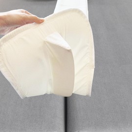 Greaton, 74.8” Bed Bridge Pad | Twin to King Converter Kit | Gap Filler for Adjustable Mattresses | Good for Guests Stay Overs & Family Room, White