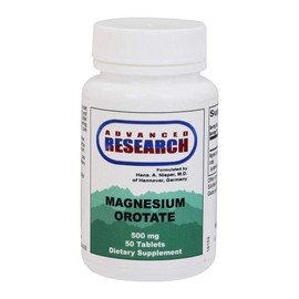 NCI Advanced Research Dr. Hans Nieper Magnesium Orotate Tablets, 500 Mg, 50 Count