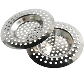 Armo Kitchen Sink Strainer, Stainless Steel Drain Filter, Food Catcher, 3.6 cm, Pack of 2