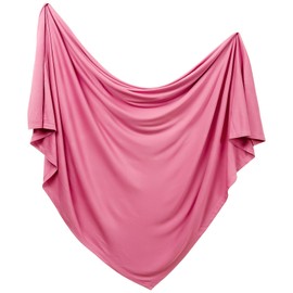 PurComfy Supersoft Swaddle Blanket, Premium Bamboo Viscose Baby swaddling Blankets for Newborns, Lightweight & Breathable Swaddle Blankets for Boys and Girls, 47” x 47”, Neutral Baby Essentials