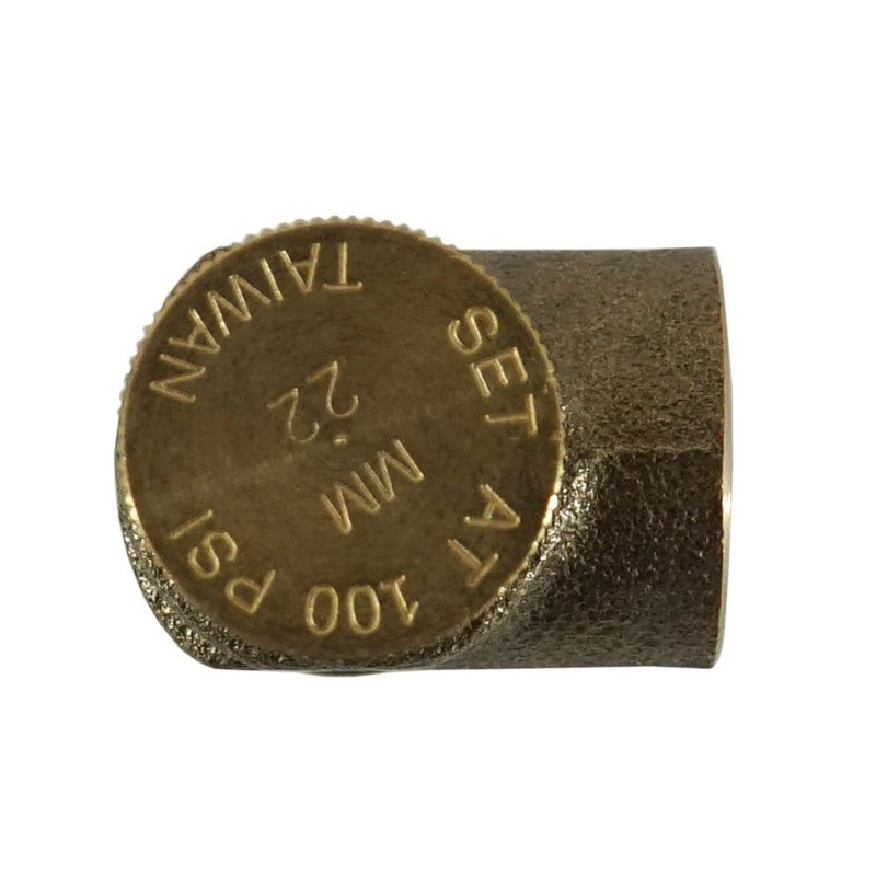 Merrill MFG PRVNL757100 3/4" No-Lead Pressure Relief Valve, 100 PSI