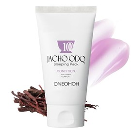 Jacho ODQ YAKTANG™ Sleeping Pack, Korean Overnight Sleeping Mask, Gromwell Root Extract + ODQ, Glass Skin Night Cream, Soothing + Barrier Repair, Sensitive Skin, 1.69 fl oz