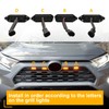LED Grille Lights for 2019-2024 Toyota RAV4 Grille Lights Front
