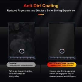 BSTW for 2025 GMC Terrain Matte Screen Protector for 2025-2026 Terrain Elevation/AT4/Denali 15" Infotainment Display Terrain Accessories Anti Glare Tempered Glass Protective Film (Terrain 15-In Matte)