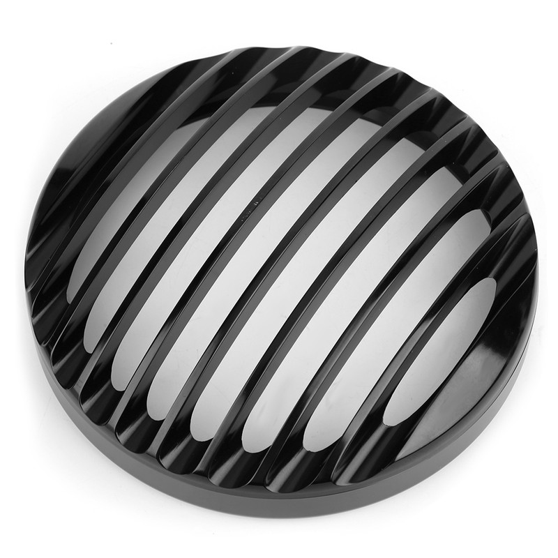 5.75in Aluminum Headlight Grill Cover Accessory Fit for XL883 XL1200