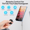 Remote Scrolling Ring for Tiktok,Page Turner for Kindle App,Bluetooth Camera