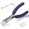 SPEEDWOX Clasp Frame Finishing Pliers, 2 Spare Replacement Parts Included,
