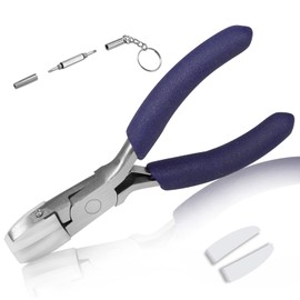SPEEDWOX Clasp Frame Finishing Pliers, 2 Spare Replacement Parts Included, Clasp Frame Pliers, No Cloth Needed, No Scratches, Flat Pliers, 3.7 inches (95 mm) Clasp Frame, Lightweight, Craft Tools