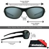 Bikershades Motorcycle Day Riding Safety Sunglass Foam Cushioned Men Block