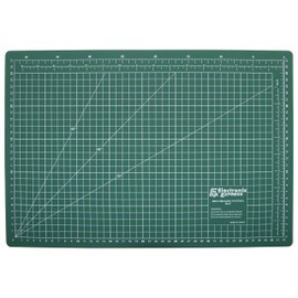 Metric 45cm x 30cm (17.71" x 11.81") Self-Healing Cutting Mat, Grid Lines Measure 40 cm x 25 cm by EX ELECTRONIX EXPRESS