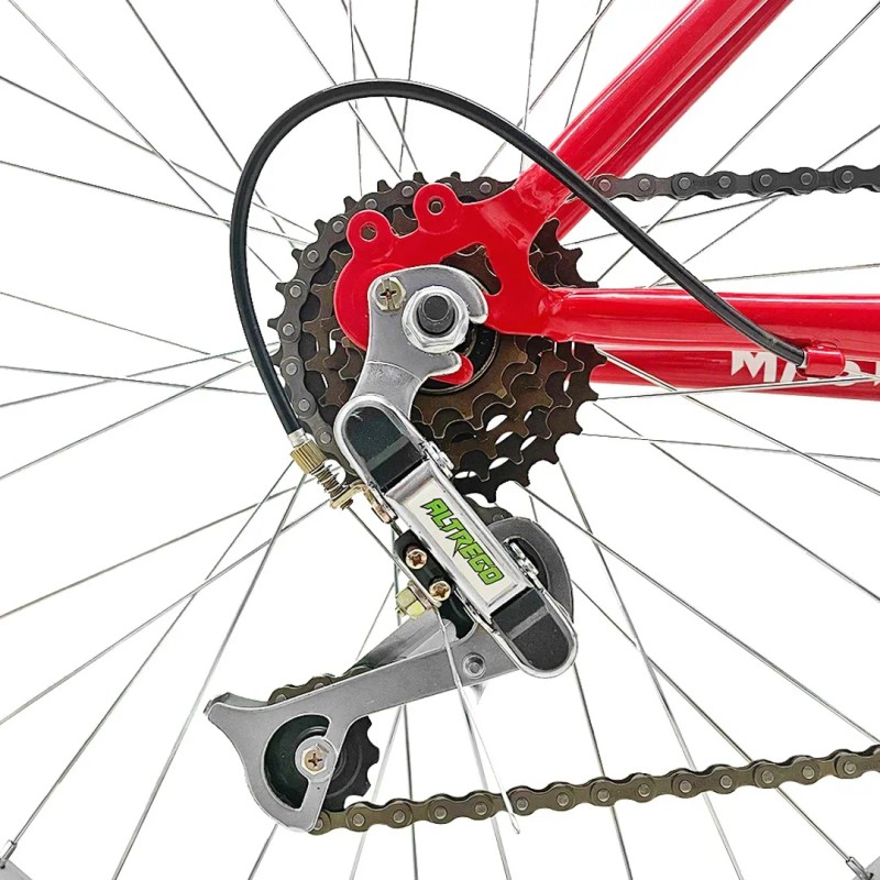 Desviador Trasero Mtb De Pata Para Bicicleta Cromado