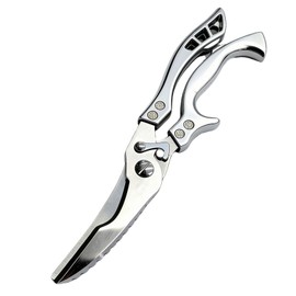 Forbici da Cucina Acciaio Inox, Forbici Professionali per Pollame con Blocco di Sicurezza, ForbicidaPollo Trinciapollo, per Ossa Di Pollo, Carne, Tacchino, Pesce E Verdure, Lavabili In Lavastoviglie