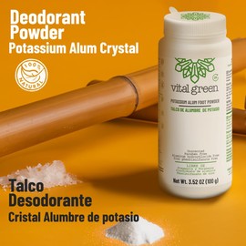 Talco Alumbre 100g Sin Color 3 u/pqt