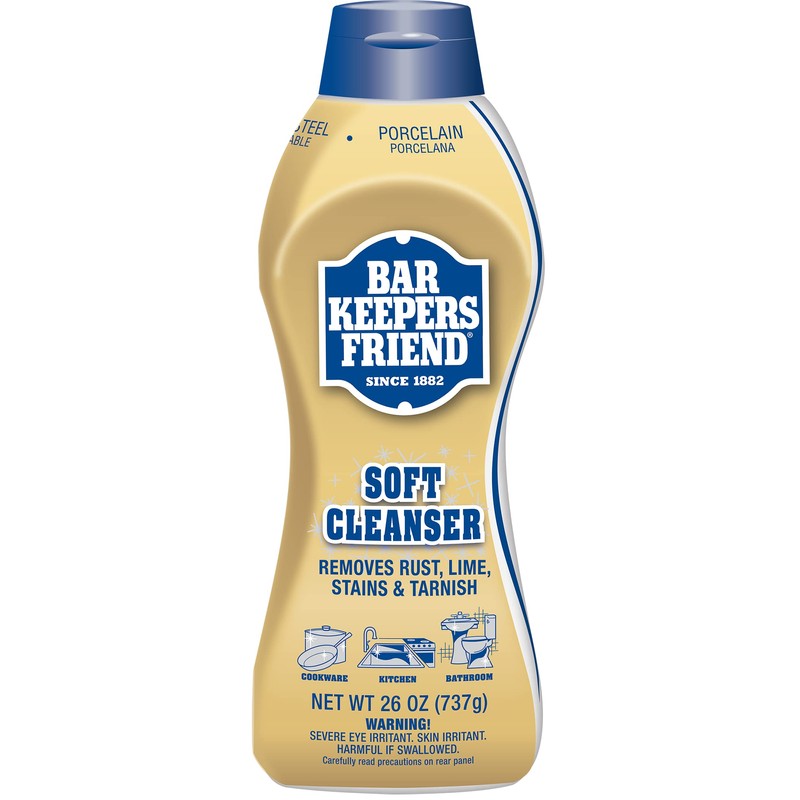 Bar Keepers Friend Soft Cleanser (26 oz) MORE Spray +