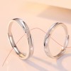 [Nicoiro] Pair Ring, Stardust Processing, Mobius Design, Couple, Matching Ring,