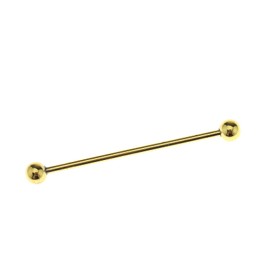 OTOTEC Kragenstange Stilvolle Männer Krawatte Hemd Pin Krawatte 5,5 cm Kragen Bar Clip Verschluss Gold Style I