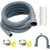 Xinghonyac Washing Machine Drain Hose Extension Kit, 6.56Ft/2M Flexible Dishwasher