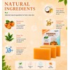 3 PCS Persimmons Soap for Body Odor, Natural Bar Soap