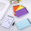JIANTA Pocket Notebook A7, 50 Sheets/20Pack Small Spiral Notebook Lined,