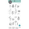 Sizzix Set di 17 timbri trasparenti Garden Botanicals di Lisa