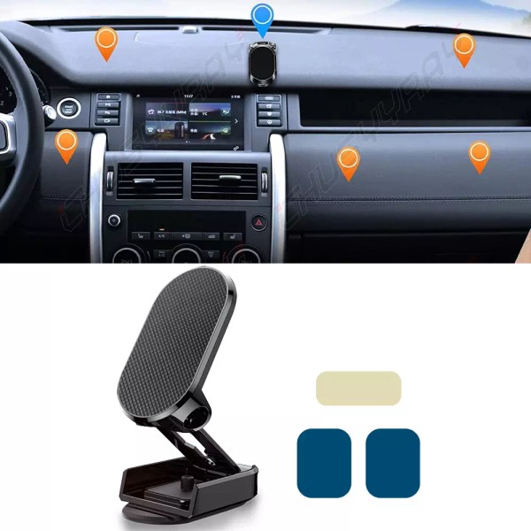 Universal Car Dashboard Magnetic Phone Holder 360 Rotation for Cell