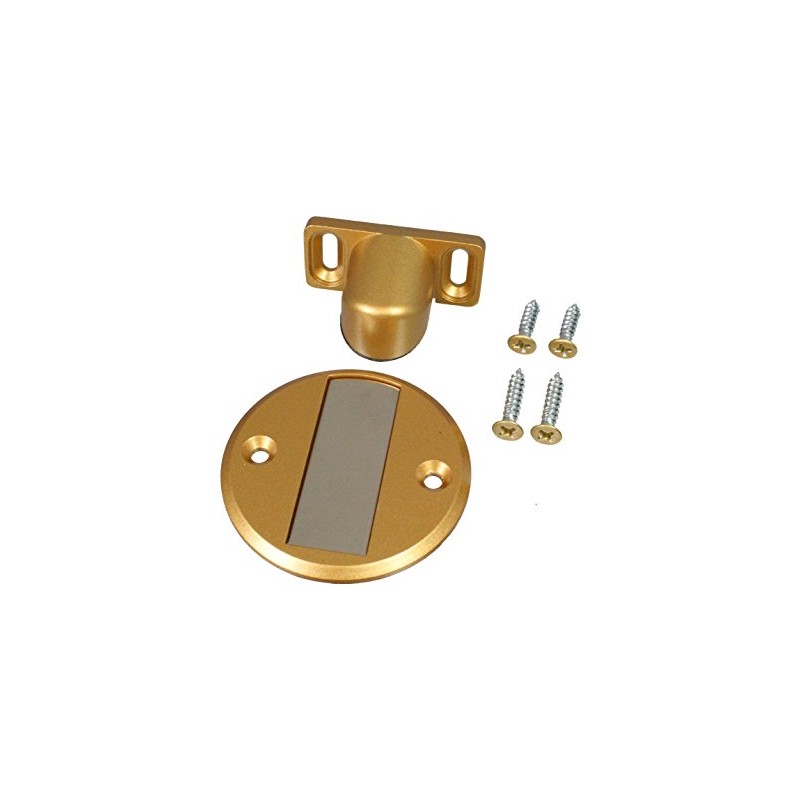 Hi Logic 72672 Door Stopper Metal Stopper Gold