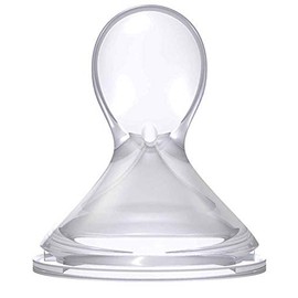 Nuby 67611-100 Accesorio Cuchara de Silicón para Biberones Natural Touch, Blanco