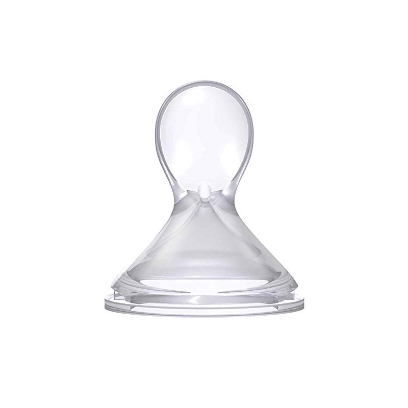 Nuby 67611-100 Accesorio Cuchara de Silicón para Biberones Natural Touch,
