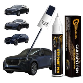 carsmallma 42M Deep Crystal Blue Pearl Car Touch Up Paint for Mazda, Color Accurate Car Paint Scratch Repair Pen Kit Quick & Easy Fix Vehicle Chips and Automotive Nicks Scuff