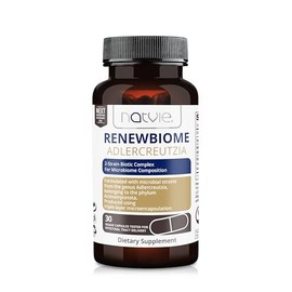 Renewbiome Adlercreutzia - Probiotic with Adlercreutzia equolifaciens subsp. equolifaciens and Adlercreutzia equolifaciens subsp. celata - 5 billion CFU in 1 gastric juice resistant capsule - 30